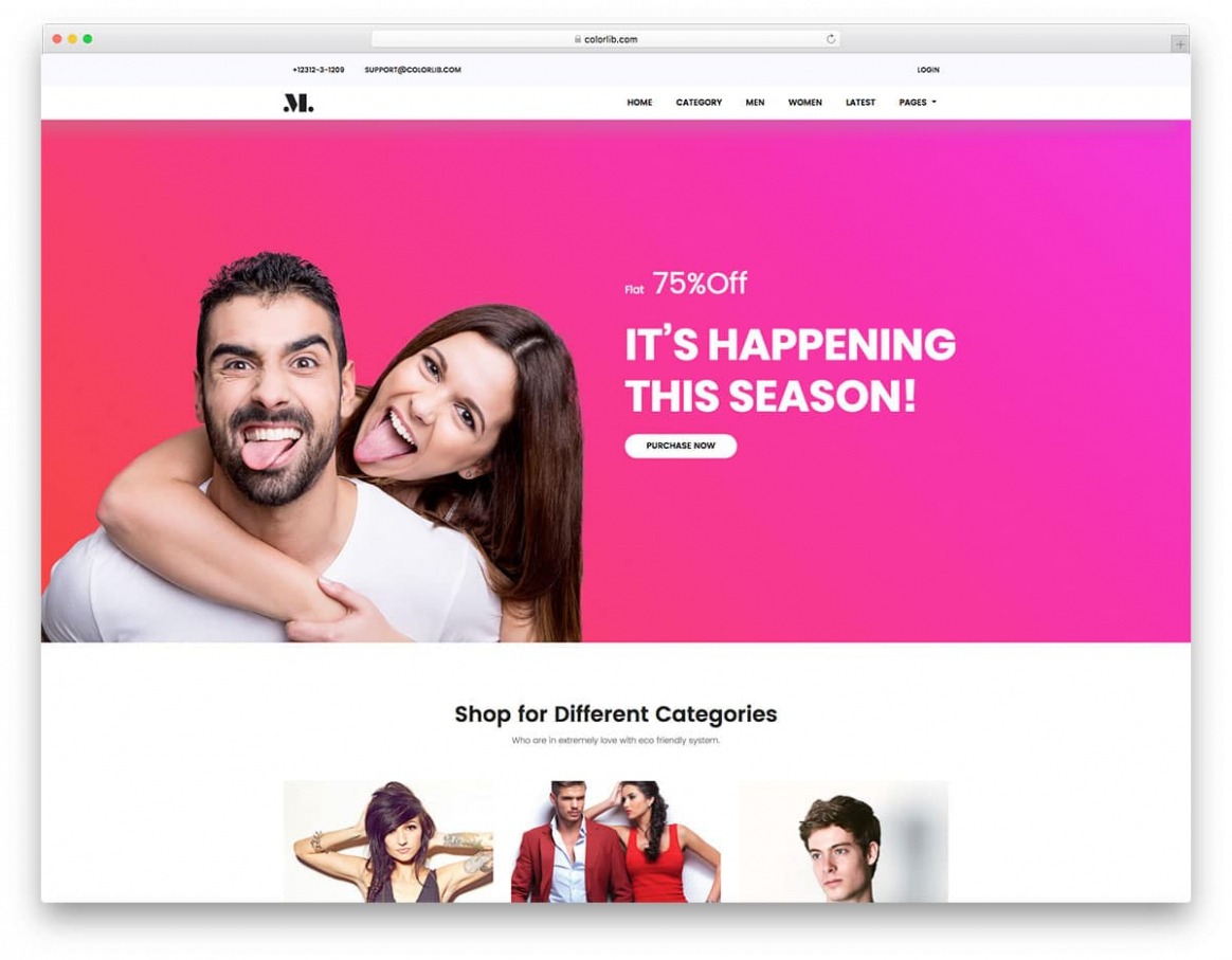 free printable 35 free boutique website templates to increase direct sales 2020  example