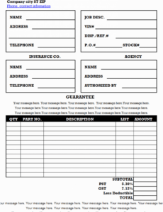 Free Printable Interior Design Purchase Order Template Doc Sample