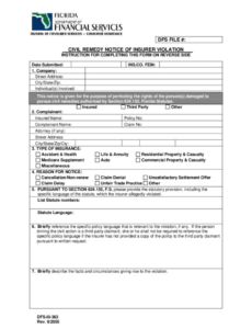 Free Custom Financial Remedy Order Template Excel Sample