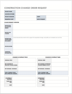 Custom Stop Work Order Template Doc Example
