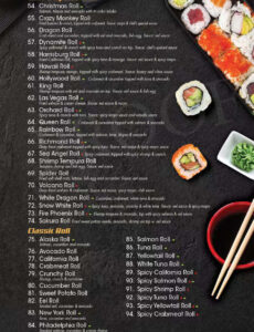 Free Editable Take Out Order Template  Sample