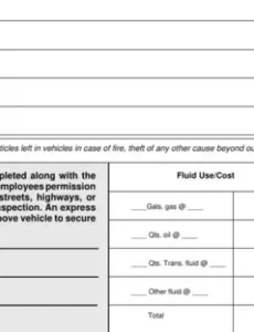 Free Printable Lawn Mower Repair Order Template Word Example