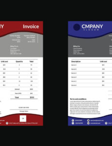 Blank Cash Memo Bill Template Excel Sample