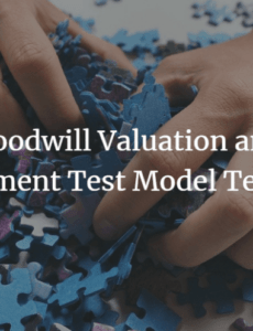 Editable Goodwill Impairment Memo Template Doc Sample