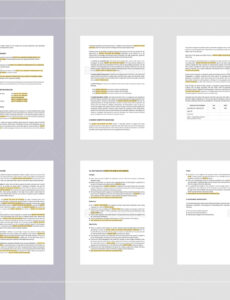 Free Blank Private Equity Investment Memo Template Excel