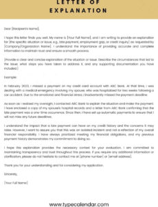 Free  Notice To Explain Memo Template