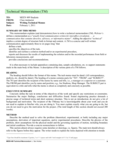 Free Printable Technical Accounting Memo Example Pdf Sample