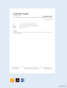 Investment Committee Memo Template Excel Sample