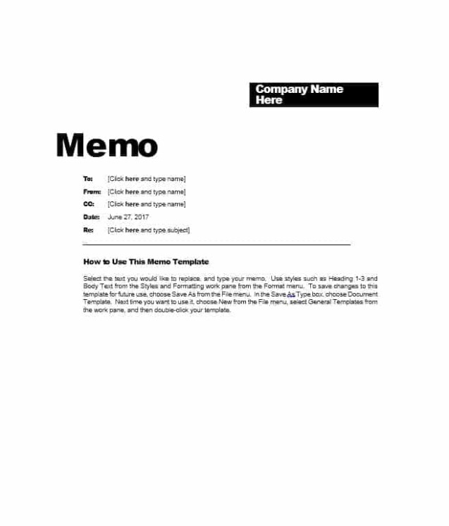 Printable Engineering Coordination Memo Template Excel