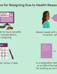 Editable Resignation Letter Due To Disability PDF