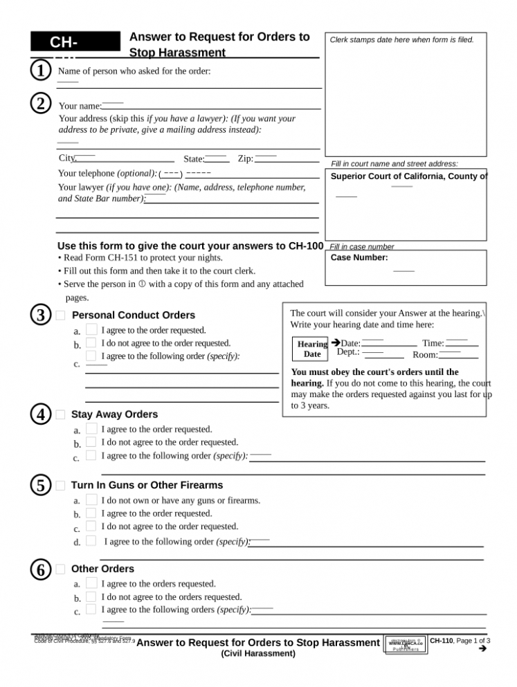 Printable Restraining Order Form Fill Out & Sign Online Dochub PDF Sample Printable Restraining Order Form Fill Out &Amp; Sign Online Dochub Pdf Sample