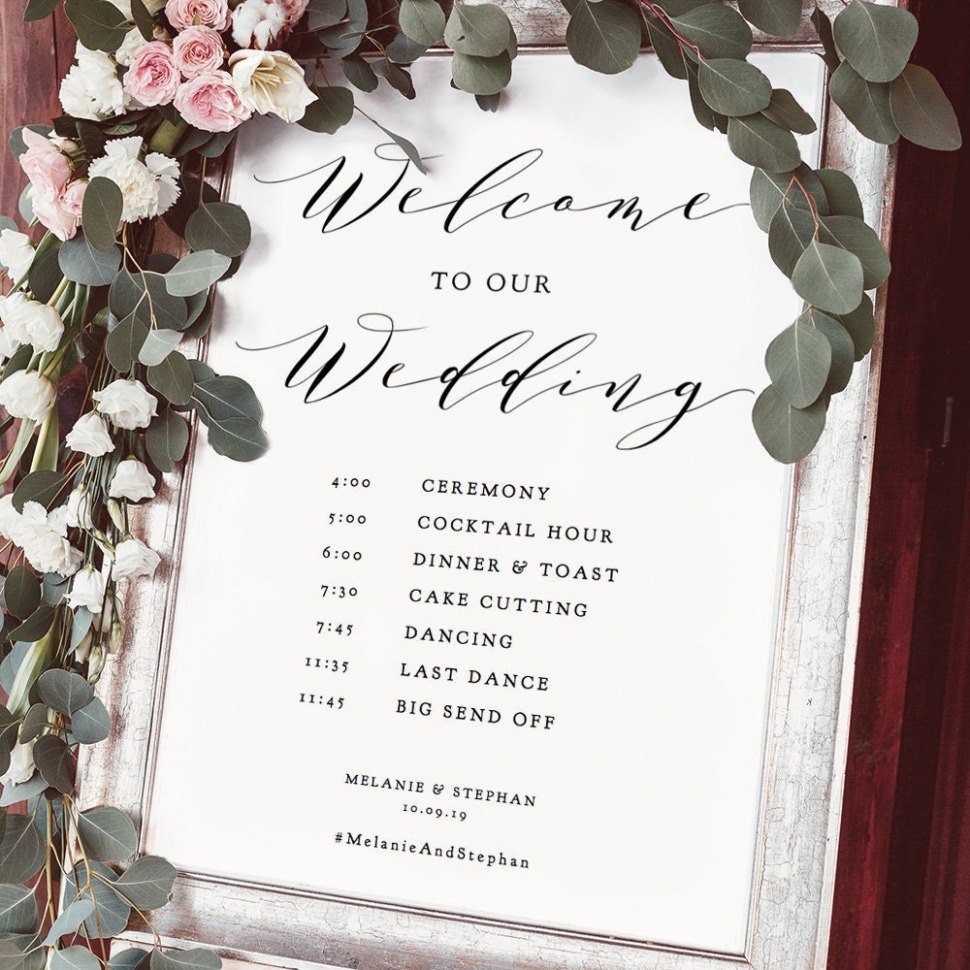 Printable Welcome Program Order Of The Day Wedding Sign Diy Printable Wedding Welcome Sign 10 Sizes PDF Sample Printable Welcome Program Order Of The Day Wedding Sign Diy Printable Wedding Welcome Sign 10 Sizes Pdf Sample
