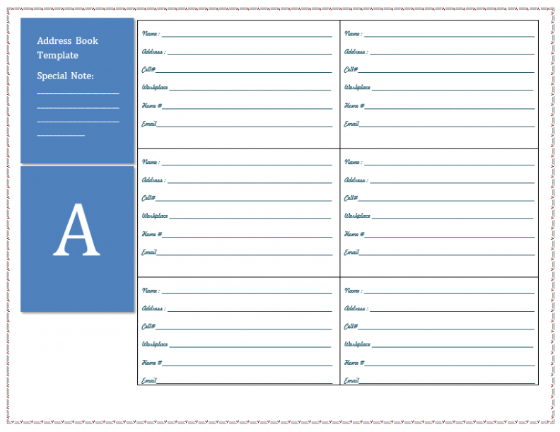 free editable directory template for word word sample